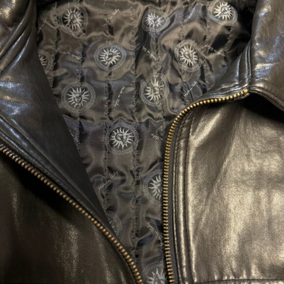SOLD - GV EMPORIO Vintage Leather Jacket - Picture 3 of 3
